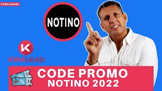 Code Promo Notino 2022  Comment avoir des codes promo Notino   KWALEAD [upl. by Eiramyma]