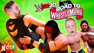 Road to WrestleMania in WWE 2k20 Part 1 Tag Team Tower [upl. by Birkett]