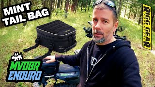 Adventure Bike Tail Bag Upgrade Nelson Rigg Trails End [upl. by Timus778]