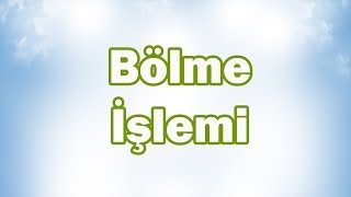 DOĞAL SAYILARLA BÖLME İŞLEMİ Konu Anlatımı  5 Sınıf Matematik [upl. by Geoffrey236]