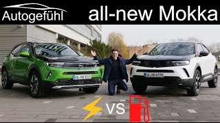 allnew Opel Mokka FULL REVIEW EV Mokkae vs Mokka petrol 2021 Vauxhall Mokka [upl. by Grenier963]