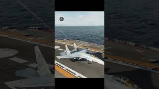 Why The Speed Of Fighter Jet Increased While Landing on Aircraft Carrier  shorts aarufacts [upl. by Ahsik]