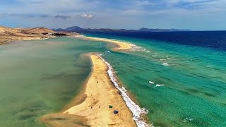 ⭐️ Beautiful Fuerteventura Canary Islands AERIAL DRONE 4K VIDEO [upl. by Epilihp39]