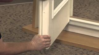 How to Install the Security Plate on an Exterior French Outswing Door System [upl. by Treulich]