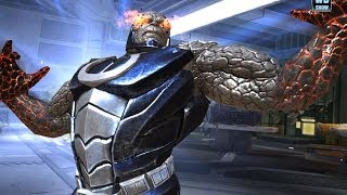 Injustice Gods Among Us  Darkseid Super Attack Moves iPad REMASTERED [upl. by Ingles]