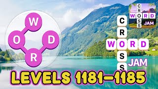 Crossword Jam Levels 1181  1185 Answers [upl. by Kan]