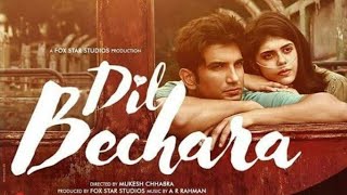 Dil Bechara full movie  2020  Sushant Singh Rajput last movie [upl. by Ingmar139]