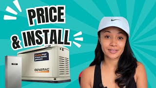 24kw Generac Price and Install [upl. by Annai386]