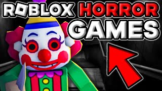 Top 5 BEST Roblox Horror Games [upl. by Verdie604]