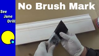 The Secret to Getting a Perfect Paint Finish with no Brush Marks [upl. by Airom]