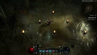 Diablo 4  Slimy Caverns Puzzle Solved Cellar [upl. by Parnas]