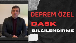 DASK HAKKINDA BİLGİLENDİRME [upl. by Bierman]