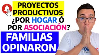 SUBSIDIOS PASARÁN A PROYECTOS PRODUCTIVOS ¿Por Hogar o Asociación  Esto Opinaron  Wintor ABC [upl. by Nohshan]