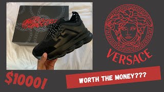 Versace Chain Reaction Unboxing amp On Feet Detailed Review [upl. by Ettena]