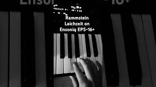 Rammstein Laichzeit on Ensoniq EPS16 Plus [upl. by Anua46]