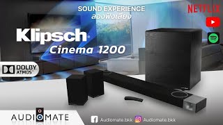 KLIPSCH CINEMA 1200 SOUNDBAR DOLBY ATMOS by Audiomate [upl. by Oicneserc89]