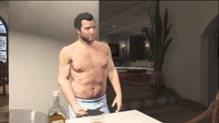 GTA V Michael family leaves him GTA V Saddest Scene [upl. by Courtland]