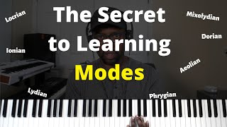 Learn your MODES on the piano to help your improvise  Learn all 7 Major Scale Modes [upl. by Assenab]