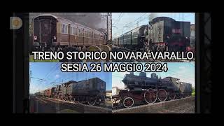 Treno storico a Novara [upl. by Revilo]