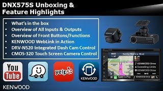 KENWOOD DNX575S Navigation Multimedia Receiver Unboxing amp Feature Highlights [upl. by Nairrot]