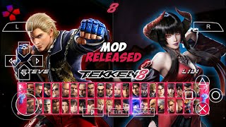 MOD RELEASED  TEKKEN 8 TEXTURE MOD FOR TEKKEN 6  PPSSPP [upl. by Dar]