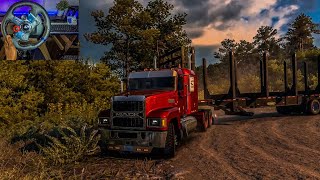 Mack Pinnacle  American Truck Simulator  Arkansas DLC  Logitech G29 Gameplay [upl. by Odnalo689]