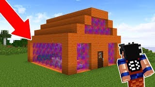 PRENDI MEU AMIGO NA CASA FEITA DE PORTAIS NO MINECRAFT [upl. by Chadabe]