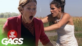 Ruined Wedding Dress Prank [upl. by Nylcaj]