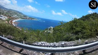 Driving Around St Kitts  St Kitts and Nevis  Caribbean  4K [upl. by Alboran]