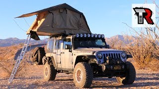 Roof Top Tent Review  Smittybilt Overlander [upl. by Nnednarb678]