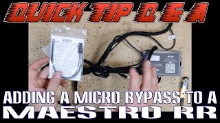 How to add a Micro Bypass to a Maestro RR harness for a Pioneer radio [upl. by Curson]