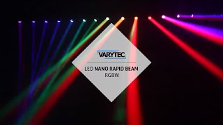 VARYTEC  LED Nano Rapid Beam RGBW [upl. by Releehw375]