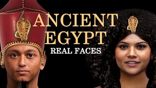 Ancient Egyptians  Pharaohs  Real Faces  Ahmose I  Amenhotep I  Queen Meritamun [upl. by Haraf]