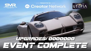 Real Racing 3 Visions Of Utopia  Pagani Utopia  Event Complete  Upgrades 0000000 [upl. by Hotchkiss]