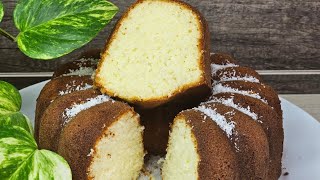 Coconut cake  simple easy and quick to make  HOMEMADE COCONUT CAKE RECIPE [upl. by Whitcher]