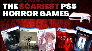 The SCARIEST PS5 Horror Games [upl. by Gnov]