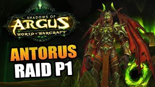 Antorus the Burning Throne  the final raid of Legion  World of Warcraft [upl. by Rockwood628]