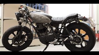 Yamaha SR500 Cafe Racer 83  CAPRA [upl. by Ranitta354]