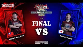 TCG Final – YuGiOh World Championship 2019 – Berlin – Chia Ching Wang vs Kouki Kosaka [upl. by Allenad]