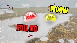 GOLF IT MAPA SUPER REALISTA VOLANDO EN LAS NUBES [upl. by Enilaf]