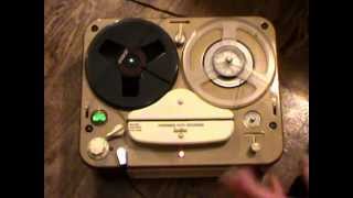 Tandberg model 2T reeltoreel tape recorder [upl. by Belia]