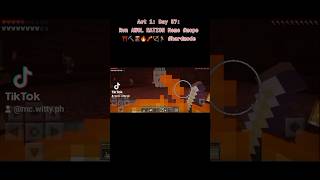 Act 1 Day 57 Run AWOL NATION Meme mcpe ⛩️⛏️🌋🔥🧨🏹🏃 hardmode By MCWittyPH💯🎮 Fast Foward Gameplay🎥 [upl. by Akamahs]