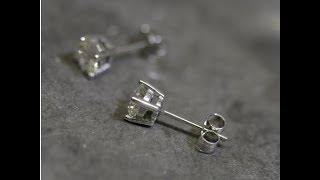 Jollys Jewellers  Mansfield  How To Make Diamond Stud Earrings [upl. by Spain]