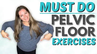 5 Essential Pelvic Floor Exercises Every Woman Should Do  Boost Your Health amp Prevent Issues [upl. by Ylenats]