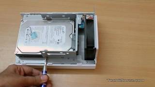 Synology NAS HDD installation and setup on DS212J [upl. by Hettie937]