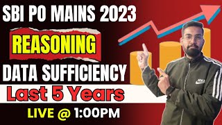 SBI PO Mains 2023  Mains Level Data Sufficiency  Data Sufficiency By Sanjay Sir Art of Reasoning [upl. by Lyman976]