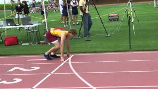 Russell Duncan 8th Grade 400m Dash  564s [upl. by Eiramlirpa]