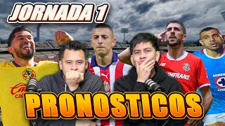 PREDICCIONES JORNADA 1 LIGA MX [upl. by Ettevi19]