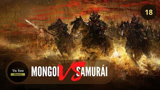 MONGOLES VS SAMURÁI Qué pasó  1274  1281  Invasión Mongol a Japón  EL VIENTO DIVINO [upl. by Aneehsyt671]