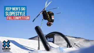 Jeep Men’s Ski Slopestyle FULL COMPETITION  X Games Aspen 2022 [upl. by Aivon]